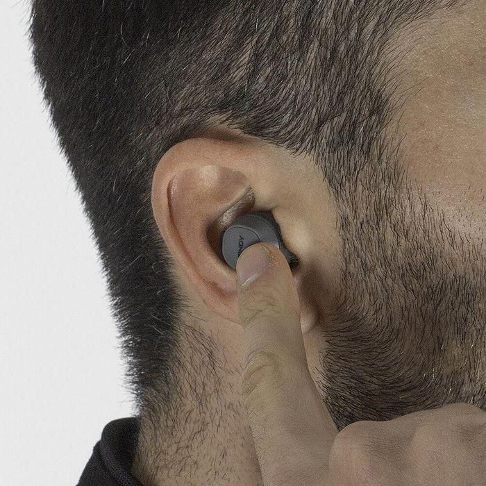 Auriculares Inalámbricos LINDY 73194 Gris 4 Auriculares Inalámbricos LINDY 73194 Gris 4