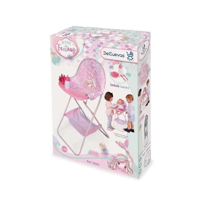 Trona plegable - para muñecas de hasta 50 cm. 4 Trona plegable - para muñecas de hasta 50 cm. 4