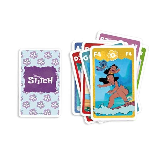 Fournier Baraja Infantil Stitch para Niños a Partir de 3 Años 5