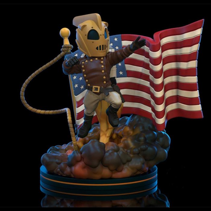 Figura Quantum Mechanix Disney The Rockeeter 1 Figura Quantum Mechanix Disney The Rockeeter 1