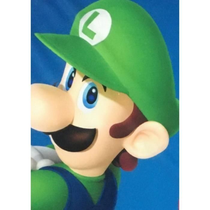 Manta sherpa - MARIO BROS - Mario & Luigi - 100 x 150 cm 4 Manta sherpa - MARIO BROS - Mario & Luigi - 100 x 150 cm 4