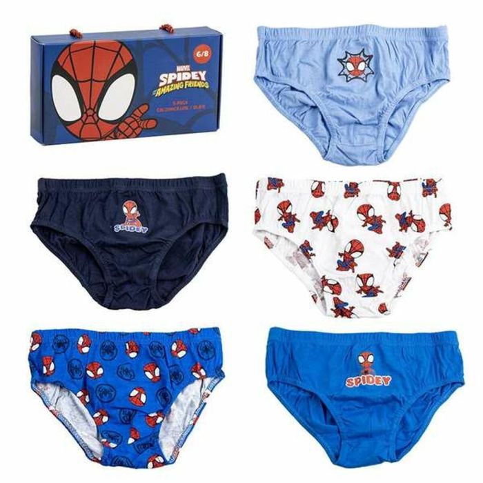 Pack calzoncillos single jersey 5 piezas spidey t04/05 Pack calzoncillos single jersey 5 piezas spidey t04/05