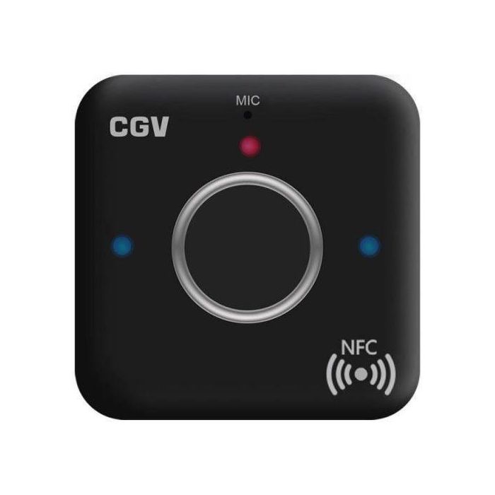 CGV 50903 MyBTplayer 1.0 Receptor Bluetooth - Función de kit manos libres - NFC - 2 salidas de jack de 3,5 mm - Negro 1