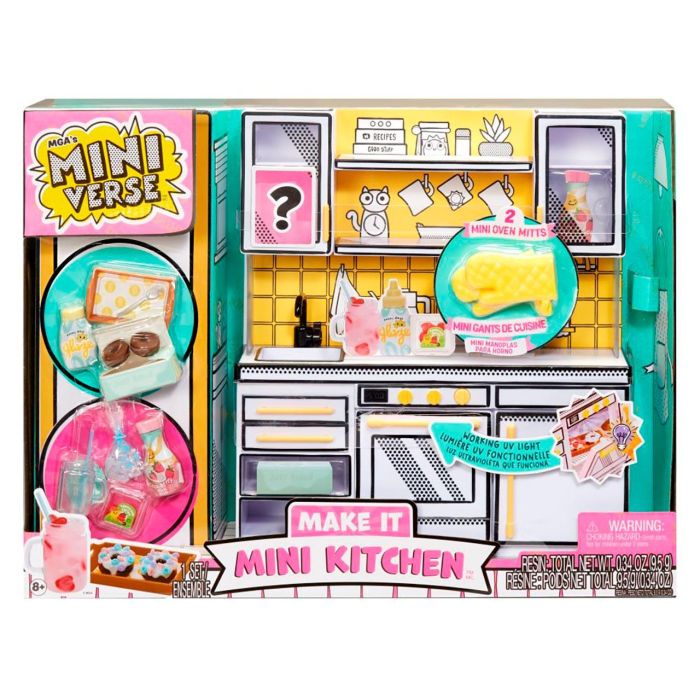 Miniverse Food Series Playset Mini Cocina 591832 Mga 1