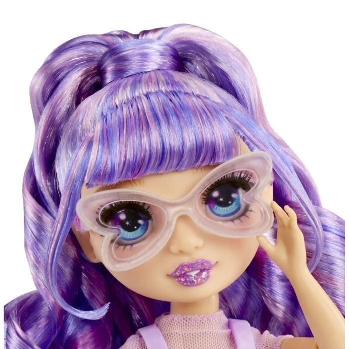 Muñeca Rainbow High Creative Crystals - Violet 121404 Mga 3