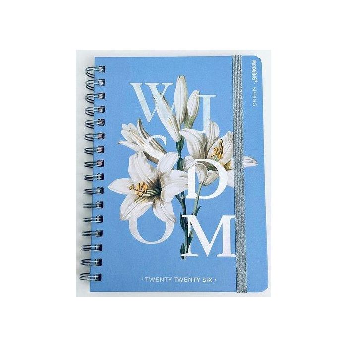 Agenda Anual (2026) Mooving Spring Wire-O Tapa Extra Con Goma 150X210 S/V Surtido (2 Mod.)