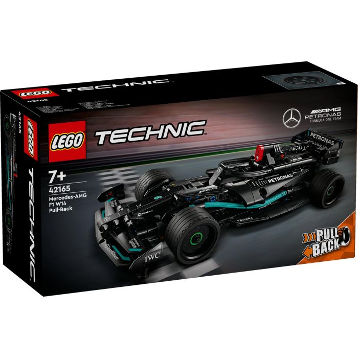LEGO 42165 Technic Mercedes-AMG F1 W14 E Performance Coche de Carreras Juguete Pull-Back Set de Construcción +7 Años 9