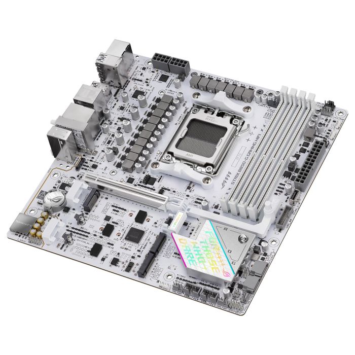 ASUS ROG STRIX B850-G GAMING WiFi Placa Base para PC, Chipset AMD B850, DDR5-SDRAM, Micro ATX 1