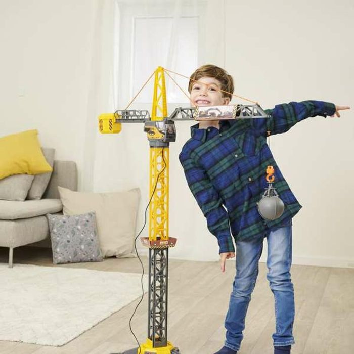 Smoby Grúa Radio Control Mighty Crane 110 cm Gira 360° con Mando por Cable Niños +3 años 2 Smoby Grúa Radio Control Mighty Crane 110 cm Gira 360° con Mando por Cable Niños +3 años 2