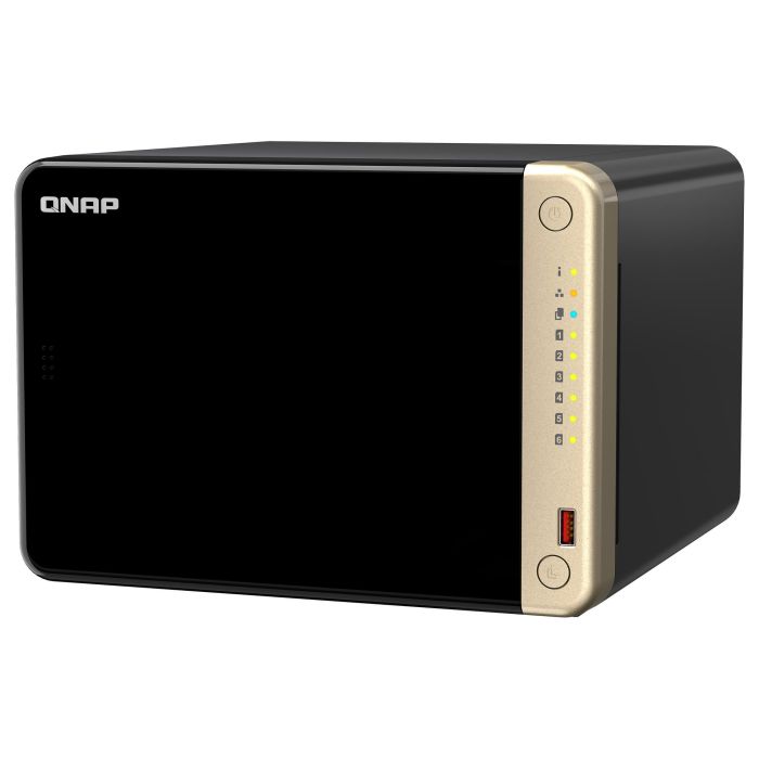 QNAP TS-664-8G Intel Celeron N5095 NAS Torre 6-Bay 8GB DDR4 2.5/3.5/M.2 RAID 4