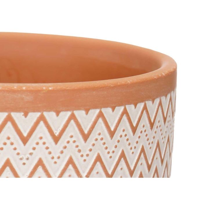 Maceta de cerámica color terracota Ibergarden 13.5x14x13.5 cm (12 Unidades) 3 Maceta de cerámica color terracota Ibergarden 13.5x14x13.5 cm (12 Unidades) 3