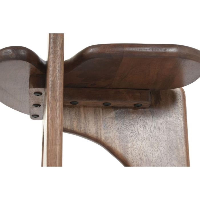 DKD Home Decor Mesita Auxiliar Urban Organdic Marrón Madera de Mango 40x40x50 cm Desmontable 3 DKD Home Decor Mesita Auxiliar Urban Organdic Marrón Madera de Mango 40x40x50 cm Desmontable 3