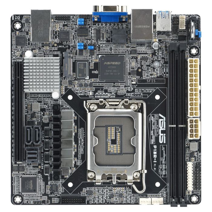 ASUS Placa Base P13R-I S1700 C262 DDR5 VGA 2xGBL mITX para Servidor 2