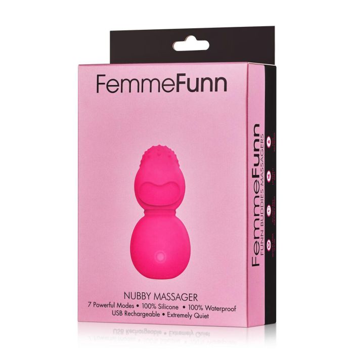 Mini Vibrador FemmeFunn Nubby Rosa 1 Mini Vibrador FemmeFunn Nubby Rosa 1