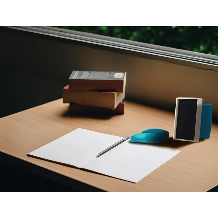 X'stamper Sello Quix Personalizable Q-16, Color Azul, Medidas 36x61 mm, Consumible Máquina Sellos, Resistente al Agua, 6000 Impresiones 6 X'stamper Sello Quix Personalizable Q-16, Color Azul, Medidas 36x61 mm, Consumible Máquina Sellos, Resistente al Agua, 6000 Impresiones 6