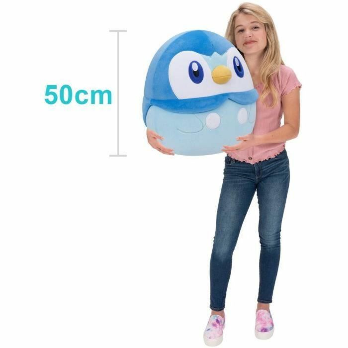 Pokémon JWS00049 Peluche Squishmallows Piplup 50 cm grande ultrasuave 5 Pokémon JWS00049 Peluche Squishmallows Piplup 50 cm grande ultrasuave 5