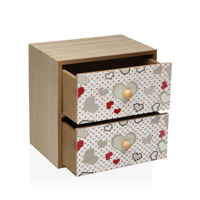 Joyero 2 Cajones Sweet Versa 12X16CM (2 Unidades) 1 Joyero 2 Cajones Sweet Versa 12X16CM (2 Unidades) 1