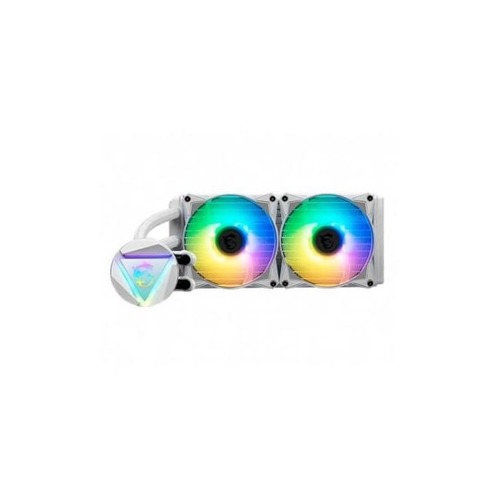 MSI MAG CORELIQUID 240R Kit Refrigeración Líquida AIO ARGB, Bomba en Radiador, 2x120mm, Bloque Rotable, Blanco, Compatible Intel/AMD 1 MSI MAG CORELIQUID 240R Kit Refrigeración Líquida AIO ARGB, Bomba en Radiador, 2x120mm, Bloque Rotable, Blanco, Compatible Intel/AMD 1