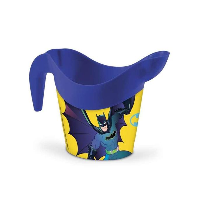 Unice Cubo Playa Castillo Batma con Cedazo, Pala, Rastrillo, Regadera y Moldes 18 cm