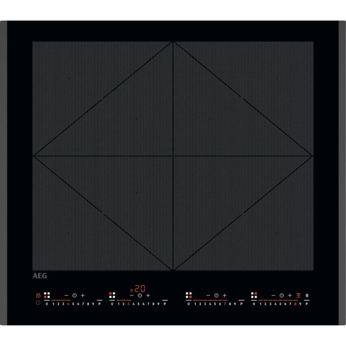 Placa de Inducción AEG TR64IT00FB 4F 7350 W