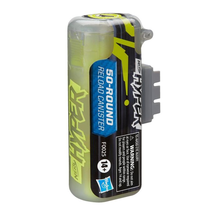 Nerf Bote de Recarga Hyper Refill Canister 50 Proyectiles para Lanzadores Nerf Hyper +14 Años 1 Nerf Bote de Recarga Hyper Refill Canister 50 Proyectiles para Lanzadores Nerf Hyper +14 Años 1
