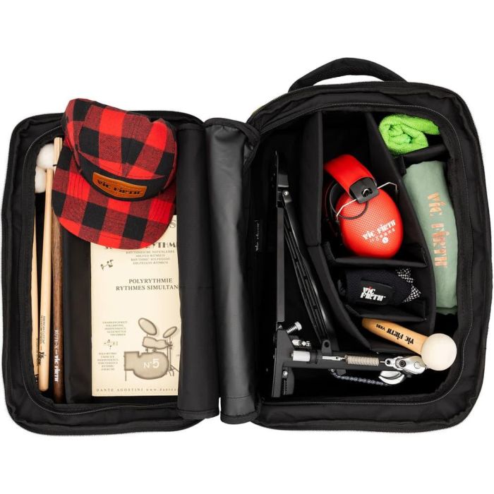 Mochila Tour Vic Firth Professional Collection 4 Mochila Tour Vic Firth Professional Collection 4