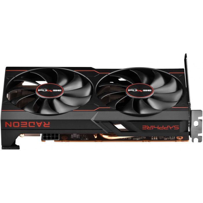 Sapphire 11314-08-20G Tarjeta Gráfica PULSE Radeon RX 6500 XT Gaming OC 8GB GDDR6 AMD RDNA 2 PCIe 4.0 con refrigeración Dual-X y FidelityFX 3