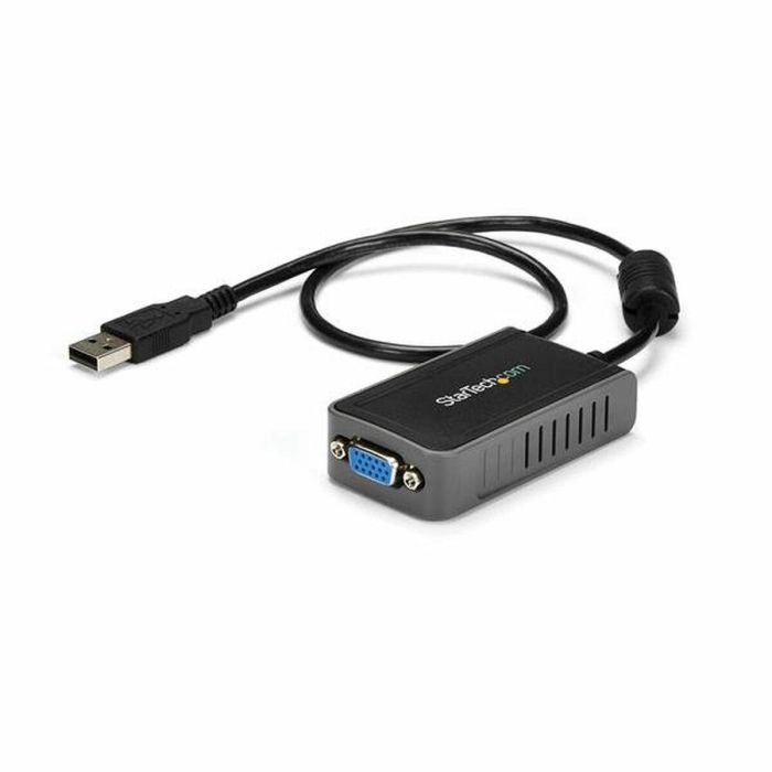 Adaptador USB a VGA Startech USB2VGAE2 Negro