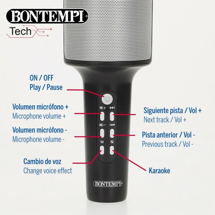 Micrófono Karaoke Bontempi 4