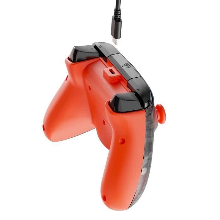 TURTLE BEACH TUR0840454400038 Gamepad Rematch Core RGB con Cable - Xbox Series X|S, Xbox One y PC - Camuflaje Negro/Naranja 2 TURTLE BEACH TUR0840454400038 Gamepad Rematch Core RGB con Cable - Xbox Series X|S, Xbox One y PC - Camuflaje Negro/Naranja 2