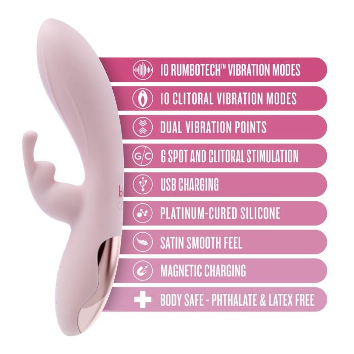 Vibrador Punto G Blush MORGAN PINK Rosa 4