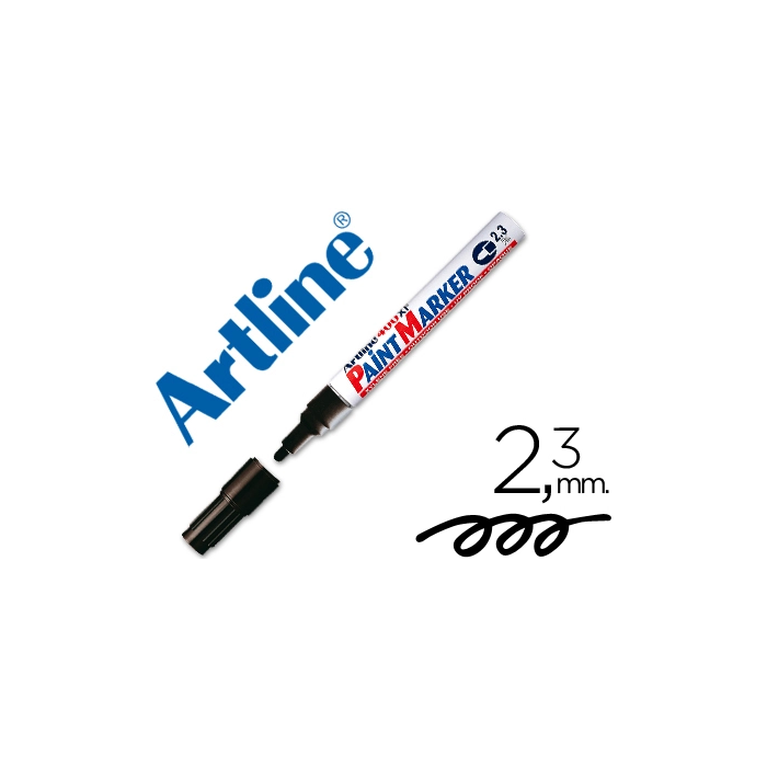 Artline EK-400 XF Rotulador Permanente Negro Punta Redonda Trazo 2.3 mm 0 Artline EK-400 XF Rotulador Permanente Negro Punta Redonda Trazo 2.3 mm 0