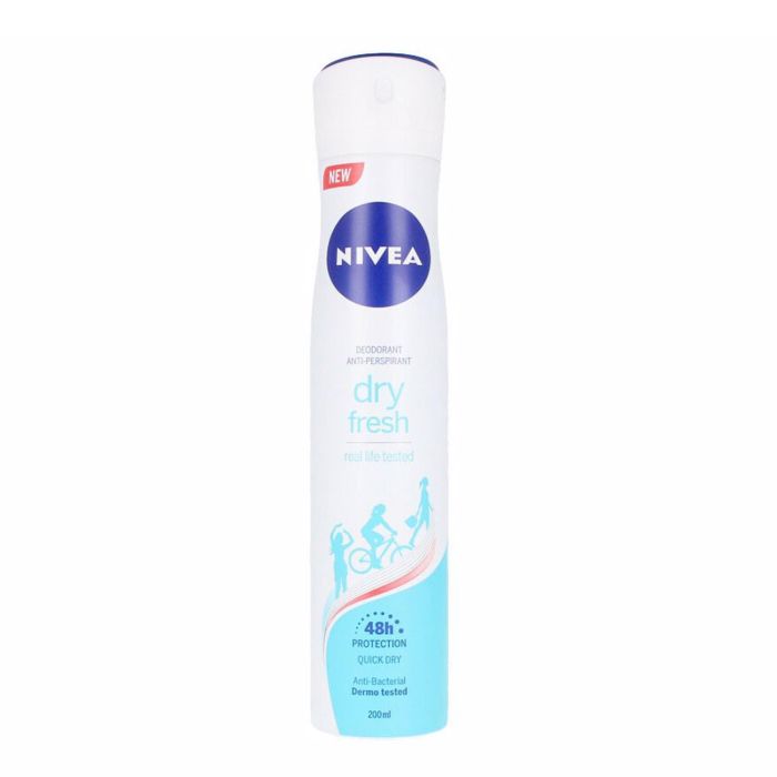 Nivea Dry fresh desodorante anti-bacterial 200 ml vaporizador