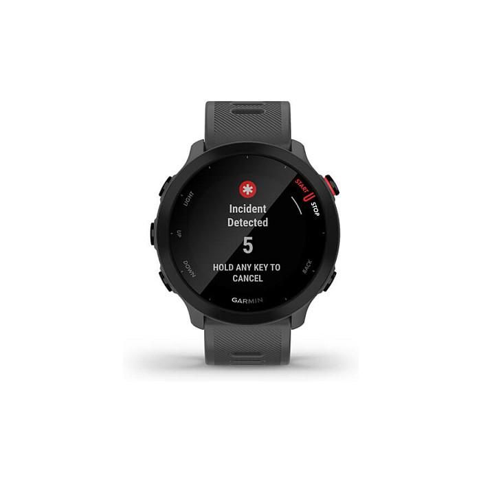 Garmin Forerunner 55 Reloj Inteligente GPS con Pantalla Táctil MIP, Resistente al Agua, Monitor de Frecuencia Cardíaca, Gris - 42 mm, 37 g 6 Garmin Forerunner 55 Reloj Inteligente GPS con Pantalla Táctil MIP, Resistente al Agua, Monitor de Frecuencia Cardíaca, Gris - 42 mm, 37 g 6