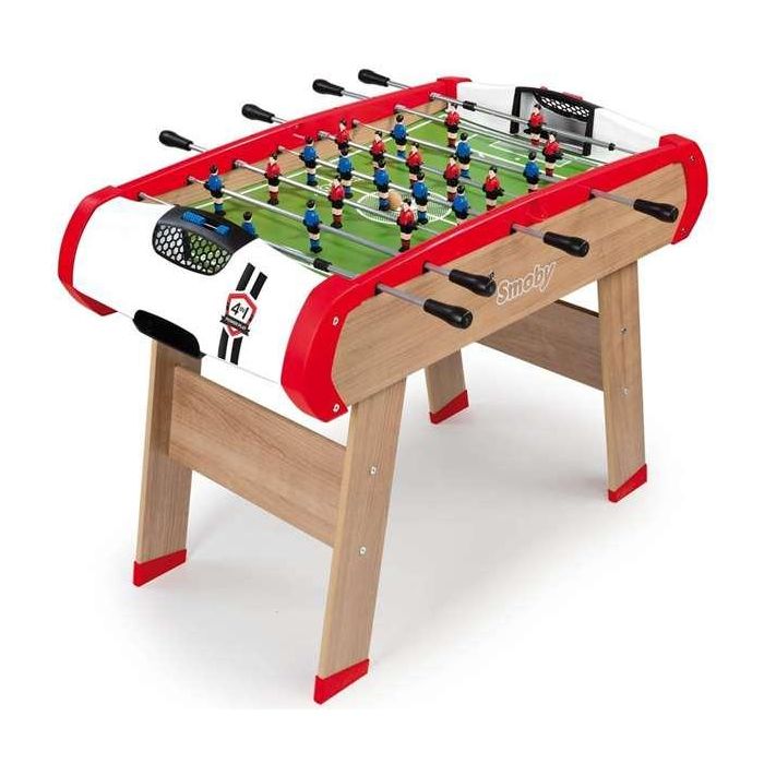 Futbolín powerplay 4 en 1 (futbolín, hockey, ping pong y billar) 87x120x90 cm Futbolín powerplay 4 en 1 (futbolín, hockey, ping pong y billar) 87x120x90 cm
