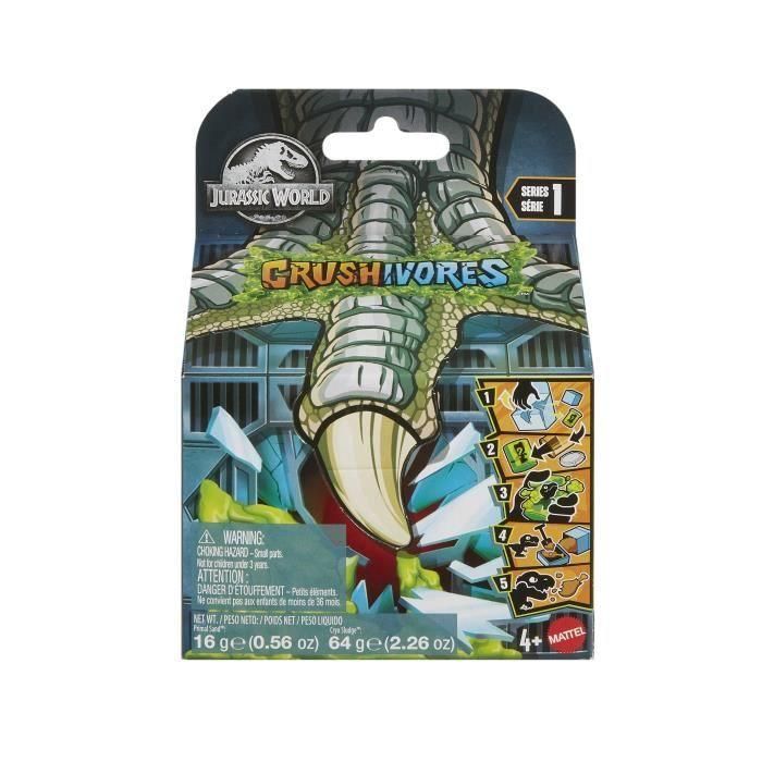 MUNDO JURÁSICO  Surtido de figuritas  Dinosaurios devoradores  MATTEL  HVB29  modelo aleatorio 4