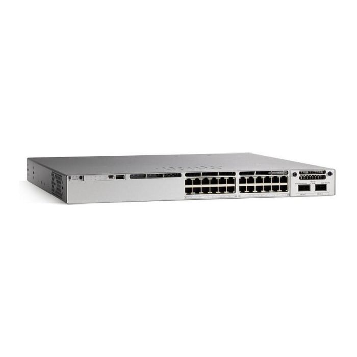 Cisco C9300-24UX-A Switch Gestionado, 24 Puertos 10G Ethernet (100/1000/10000) PoE, Montaje en Rack 1U 1 Cisco C9300-24UX-A Switch Gestionado, 24 Puertos 10G Ethernet (100/1000/10000) PoE, Montaje en Rack 1U 1