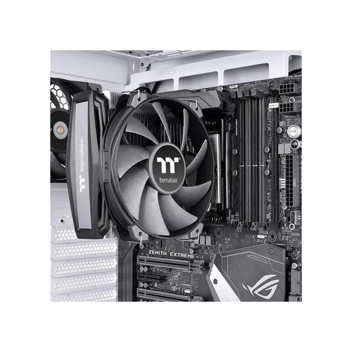 Thermaltake TOUGHAIR TRX40 Edition Refrigerador de aire 140mm para Procesador Socket SP3/sTR4/sTRX4/sWRX8 Aluminio Negro 4
