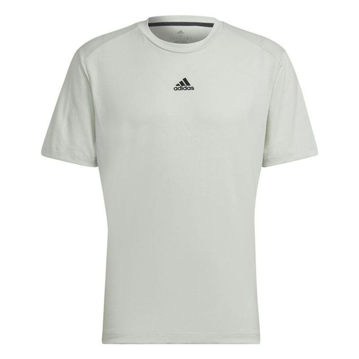 Camiseta de Manga Corta Hombre Adidas Aeroready Blanco M Camiseta de Manga Corta Hombre Adidas Aeroready Blanco M