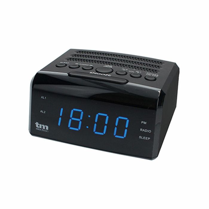 Radio Despertador LED PLL FM 0,5 W 1