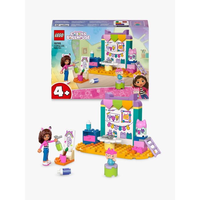 LEGO 10795 La Casa de Gabby Creaciones con Bebé Box – Set de Construcción de Manualidades con Personajes Gabby y Bebé Box para Niños +4 años 3