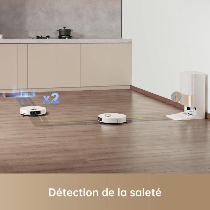 Robot aspirador Dreame X40 Ultra Complete con mopa desmontable y elevable, limpieza exhaustiva con cepillos 5 Robot aspirador Dreame X40 Ultra Complete con mopa desmontable y elevable, limpieza exhaustiva con cepillos 5