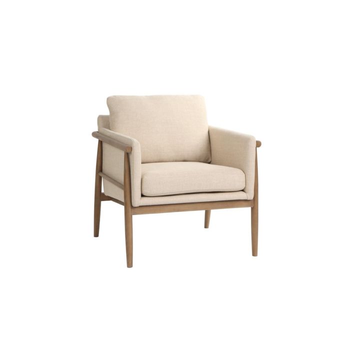 DKD Home Decor 2c24 Sillón Urban Tapizado con Madera de Fresno y Poliéster, Acabado Decapé, Color Blanco, 75 x 79 x 71.5 cm DKD Home Decor 2c24 Sillón Urban Tapizado con Madera de Fresno y Poliéster, Acabado Decapé, Color Blanco, 75 x 79 x 71.5 cm