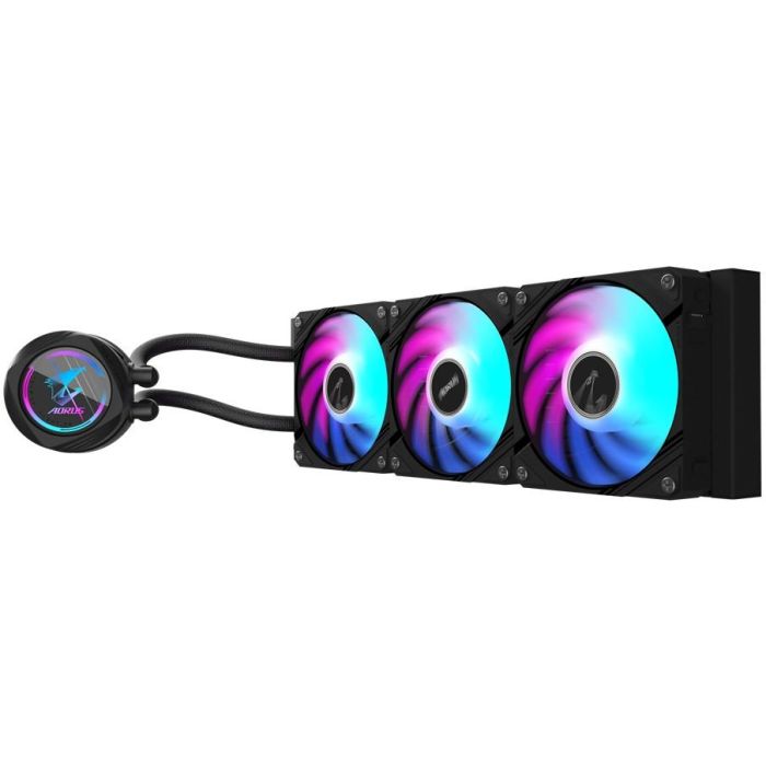Gigabyte AORUS WATERFORCE II 360 G2 Refrigeración Líquida AIO para CPU 360mm Compatible LGA1200/1700, AM4/AM5, Negro 2 Gigabyte AORUS WATERFORCE II 360 G2 Refrigeración Líquida AIO para CPU 360mm Compatible LGA1200/1700, AM4/AM5, Negro 2