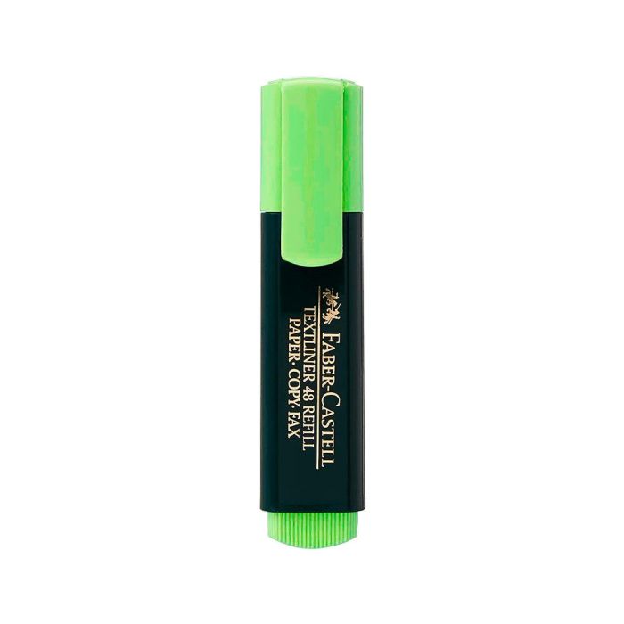 Rotulador Faber Fluorescente 48-63 Verde 10 unidades 1