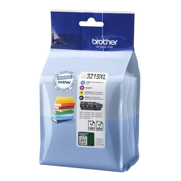 Cartucho de Tinta Original Brother LC3219XL Negro/Cian/Magenta/Amarillo 1 Cartucho de Tinta Original Brother LC3219XL Negro/Cian/Magenta/Amarillo 1