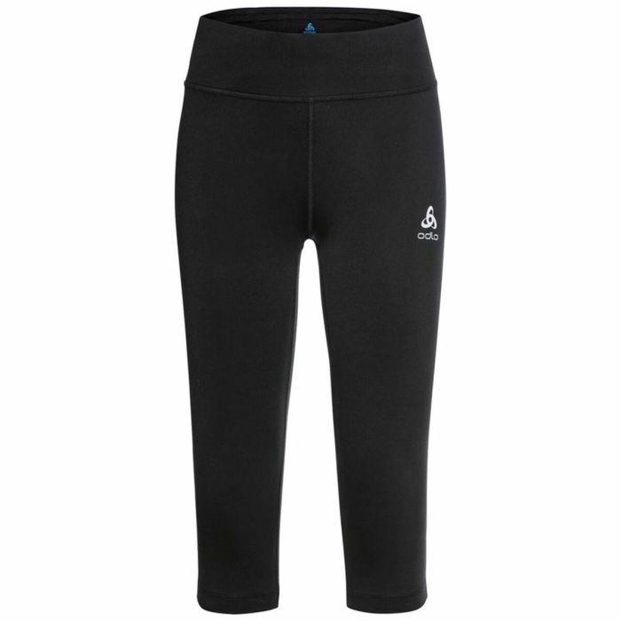 Pantalón Pirata Deportivo para Mujer Odlo 3/4 Essential Negro 4