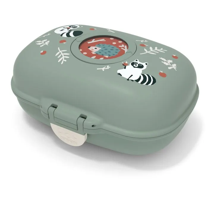Monbento MB Gram Raccoon - Caja Hermética para Lonchera y Refrigerios - MON3760192689458 Monbento MB Gram Raccoon - Caja Hermética para Lonchera y Refrigerios - MON3760192689458