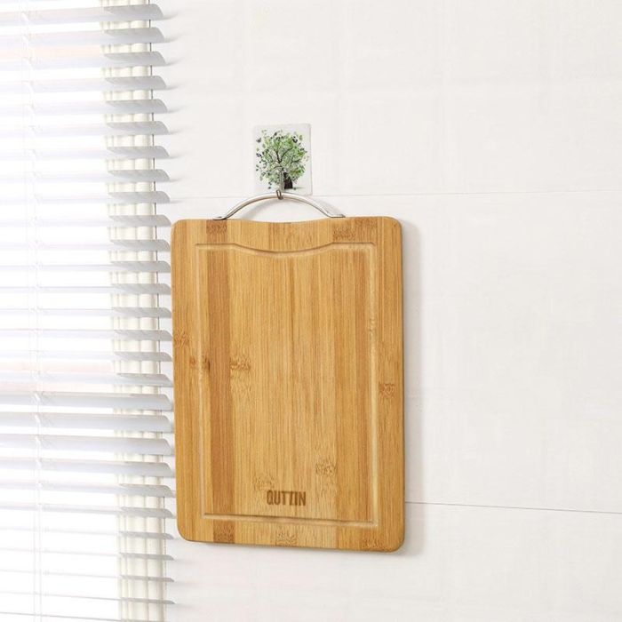 Tabla de cortar bambú Quttin 38x28x1.8 cm (12 Unidades) 2 Tabla de cortar bambú Quttin 38x28x1.8 cm (12 Unidades) 2