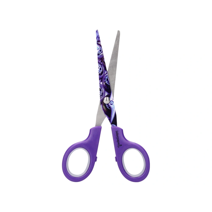 Liderpapel Tijeras X-Games 16cm Hojas Acero Inoxidable Mango Plástico Antipinchazos Uso General 2